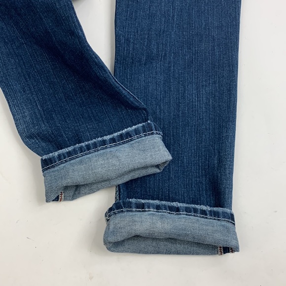 Silver Jeans Suki Capri Crop Size 28 Medium wash denim Stretch Designer - Picture 8 of 14